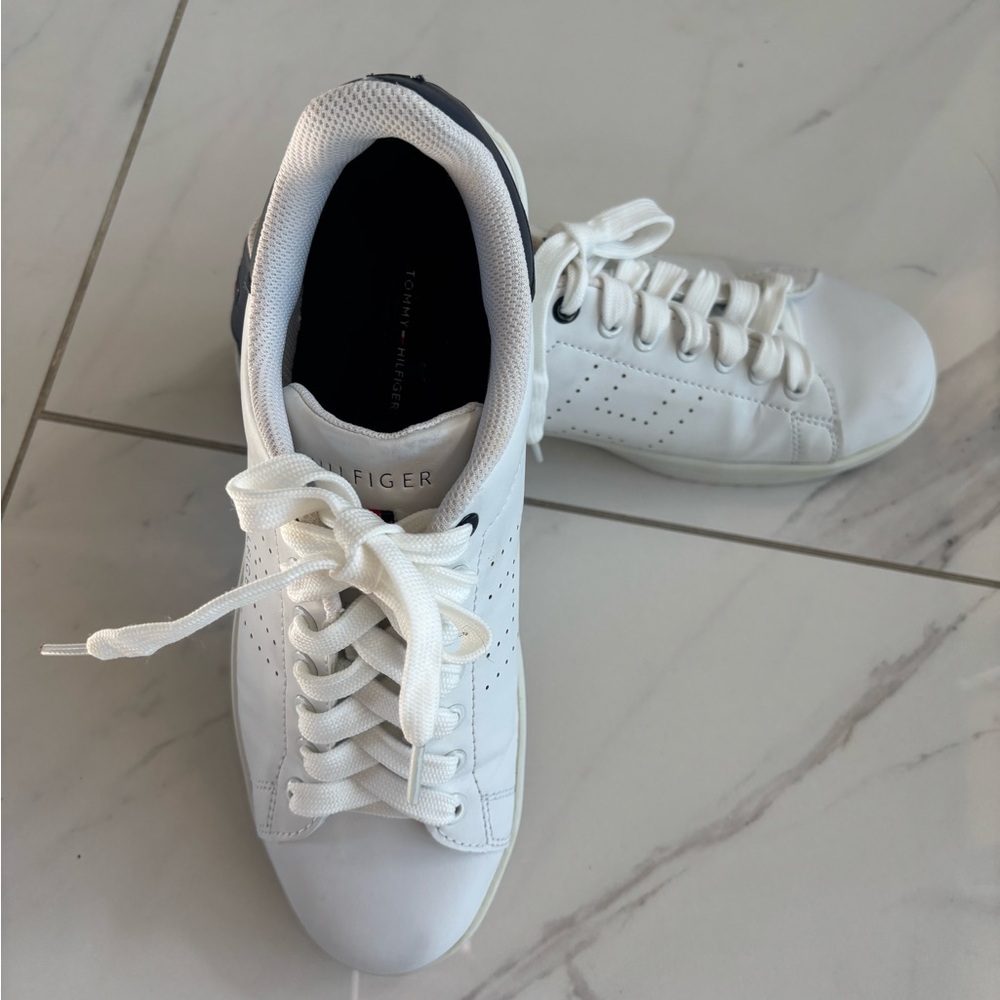 Tommy Hilfiger White Sneakers - Picture 5 of 10